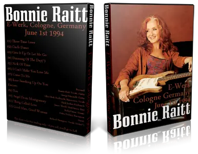 Artwork Cover of Bonnie Raitt 1994-06-01 DVD Koln Proshot