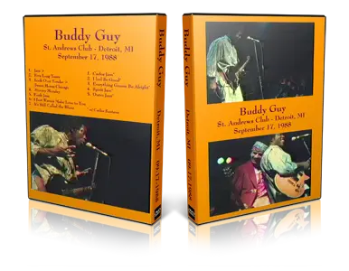 Artwork Cover of Buddy Guy 1988-09-17 DVD Detroit Audience