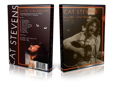 Artwork Cover of Cat Stevens Compilation DVD BBC 1971 Proshot