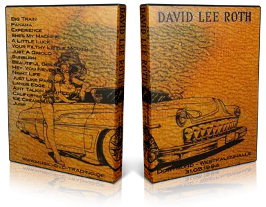 Artwork Cover of David Lee Roth 1994-05-31 DVD Dortmund Proshot