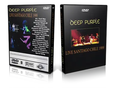 Artwork Cover of Deep Purple 1999-03-31 DVD Santiago Proshot