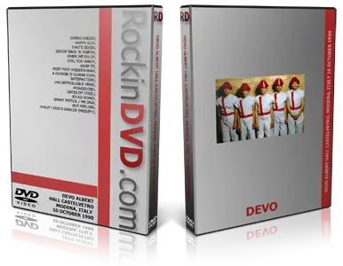 Artwork Cover of Devo 1990-10-10 DVD Modena Audience