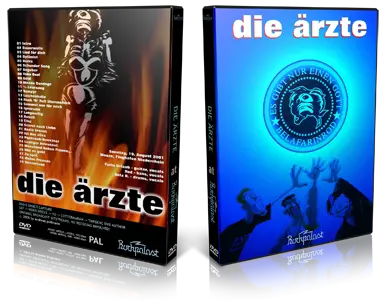 Artwork Cover of Die Aerzte 2001-08-19 DVD Weeze Proshot