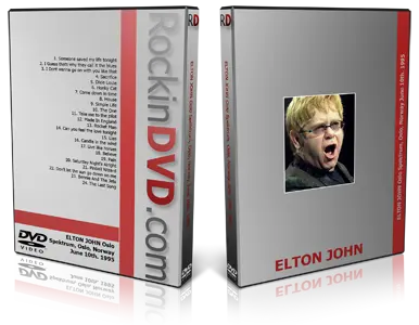 Artwork Cover of Elton John 1995-06-10 DVD Oslo Audience