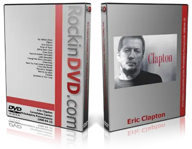 Artwork Cover of Eric Clapton 1998-04-15 DVD Philadelphia Audience