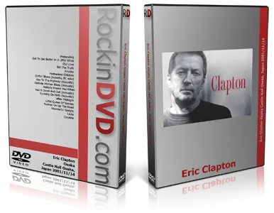 Artwork Cover of Eric Clapton 2001-11-14 DVD Osaka Audience
