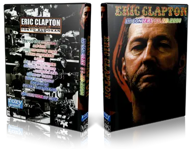 Artwork Cover of Eric Clapton 2001-11-29 DVD Tokyo Audience