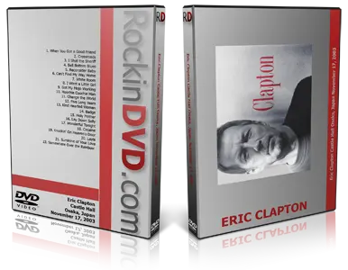 Artwork Cover of Eric Clapton 2003-11-17 DVD Osaka Audience