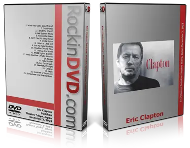 Artwork Cover of Eric Clapton 2003-12-03 DVD Tokyo Audience