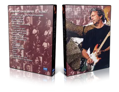 Artwork Cover of Eric Clapton 2003-12-10 DVD Tokyo Audience