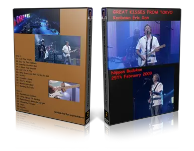 Artwork Cover of Eric Clapton 2009-02-25 DVD Tokyo Proshot