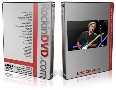 Artwork Cover of Eric Clapton 2009-06-13 DVD Washington Audience
