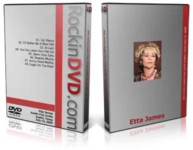 Artwork Cover of Etta James 2005-07-12 DVD Austin Proshot