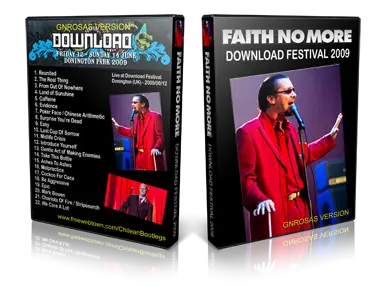 Artwork Cover of Faith No More 2009-06-12 DVD Donnington Audience