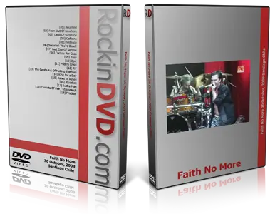 Artwork Cover of Faith No More 2009-10-30 DVD Santiago Proshot