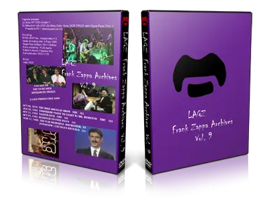 Artwork Cover of Frank Zappa Compilation DVD FZ Archives Vol-9 Proshot