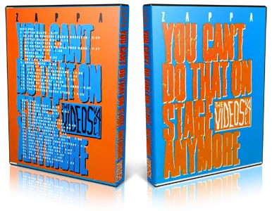 Artwork Cover of Frank Zappa Compilation DVD You Cant Do That On Stage Anymore Vol4 Proshot