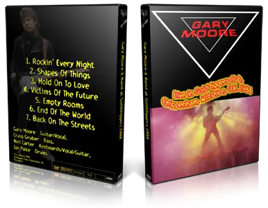 Artwork Cover of Gary Moore 1984-01-21 DVD Chippenham Proshot