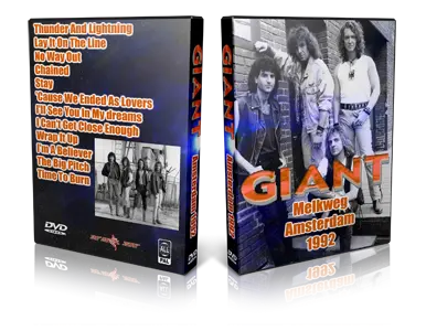 Artwork Cover of Giant Compilation DVD Amsterdam 1992 Audience