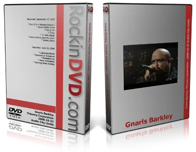 Artwork Cover of Gnarls Barkley 2008-10-22 DVD Austin City Limits Proshot