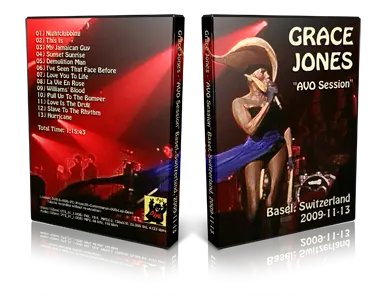 Artwork Cover of Grace Jones 2009-11-13 DVD Basel Proshot