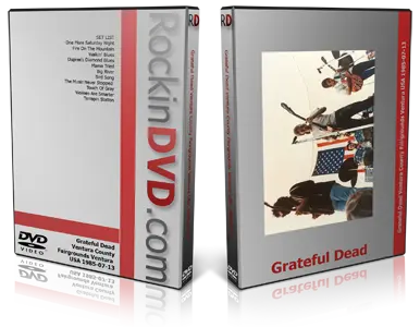 Artwork Cover of Grateful Dead 1985-07-13 DVD Ventura Audience