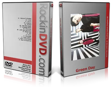Artwork Cover of Green Day 1995-08-25 DVD Reading Audience