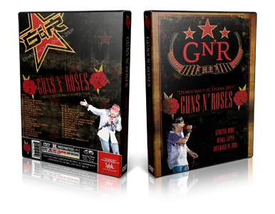 Artwork Cover of Guns N Roses 2009-12-16 DVD Osaka Audience
