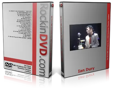 Artwork Cover of Ian Dury 1980-12-24 DVD BBC TV Proshot