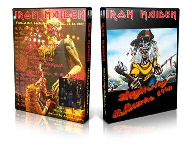 Artwork Cover of Iron Maiden 1992-00-00 DVD Melbourne 1992 Audience