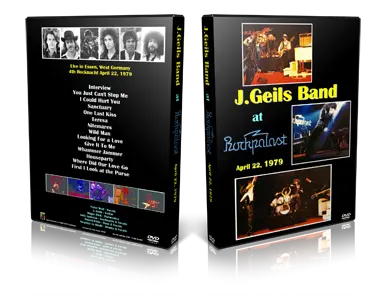 Artwork Cover of J Geils 1979-04-22 DVD Essen Proshot