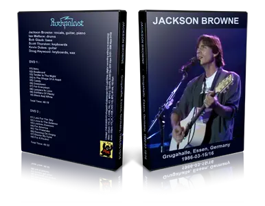 Artwork Cover of Jackson Browne 1986-03-15 DVD Essen Proshot