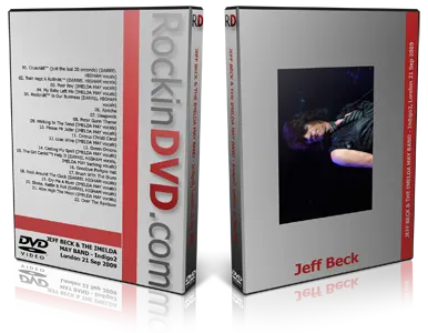 Artwork Cover of Jeff Beck 2009-09-21 DVD London Audience