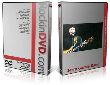 Artwork Cover of Jerry Garcia 1989-09-10 DVD Mansfield Audience