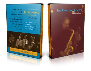 Artwork Cover of Joe Lovano 2005-07-02 DVD Salzau Proshot