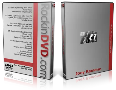 Artwork Cover of Joey Ramone 2001-05-19 DVD New York City Audience