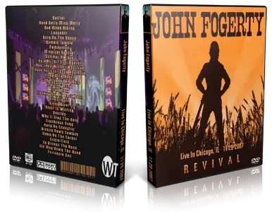 Artwork Cover of John Fogerty 2007-11-29 DVD Chicago Proshot