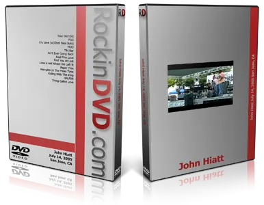 Artwork Cover of John Hiatt 2005-07-14 DVD San Jose Audience
