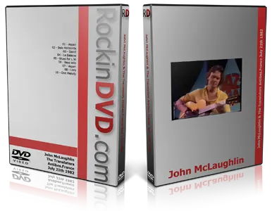 Artwork Cover of John McLaughlin 1982-07-21 DVD Antibes Proshot
