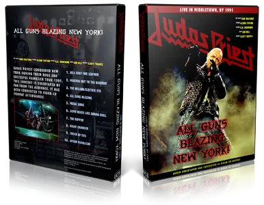 Artwork Cover of Judas Priest 1991-08-16 DVD Middletown Audience