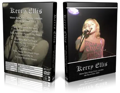 Artwork Cover of Kerry Ellis 2003-11-09 DVD London Audience