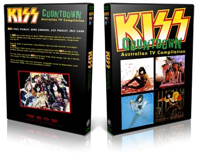 Artwork Cover of KISS Compilation DVD Australian TV Proshot