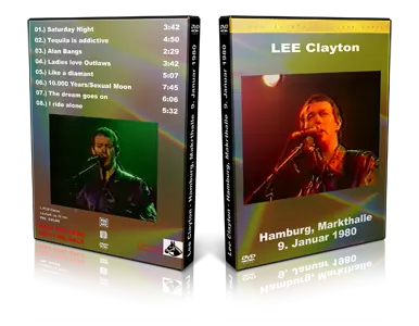 Artwork Cover of Lee Clayton 1980-01-09 DVD Hamburg Proshot