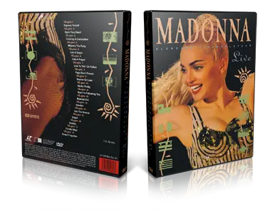 Artwork Cover of Madonna Compilation DVD Blond Ambition Tour Live Proshot