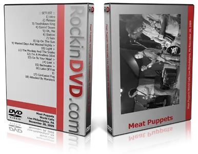 Artwork Cover of Meat Puppets 2009-11-28 DVD Philadelphia Audience