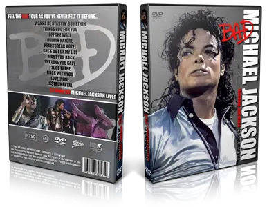 Artwork Cover of Michael Jackson 1987-11-29 DVD Brisbane Proshot