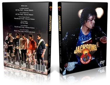 Artwork Cover of Michael Jackson Compilation DVD Victory Tour 1984 Proshot