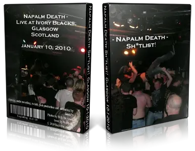 Artwork Cover of Napalm Death 2010-01-10 DVD Glasgow Audience