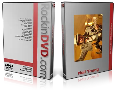 Artwork Cover of Neil Young 1992-02-15 DVD New York City Audience