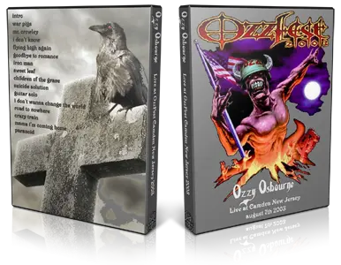 Artwork Cover of Ozzy Osbourne 2003-08-07 DVD Various Proshot